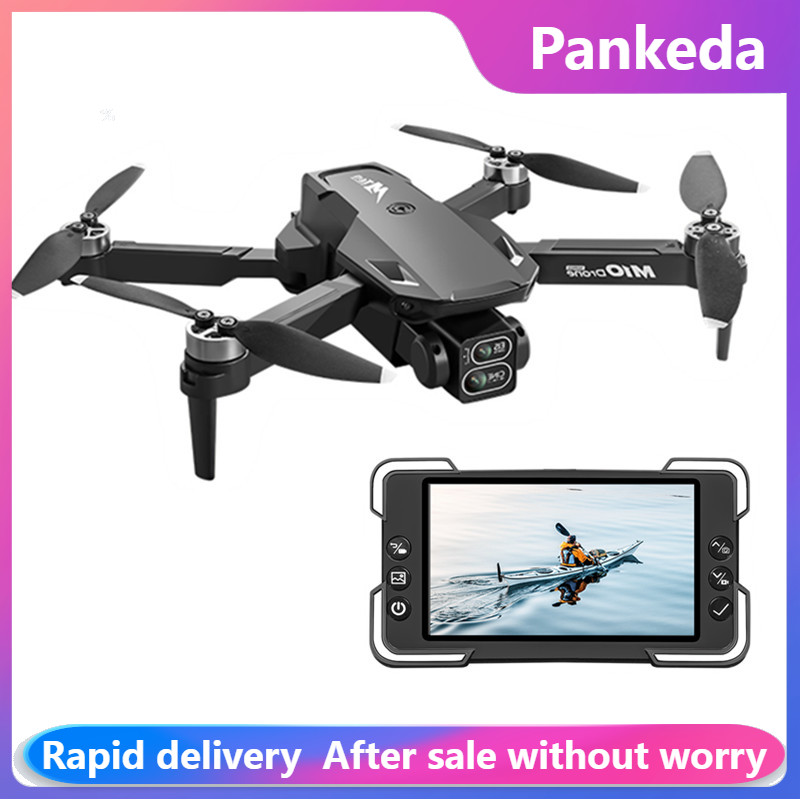 Drone Gimbal 2 Axis - Drone con Telecamera M10, Telecomando con