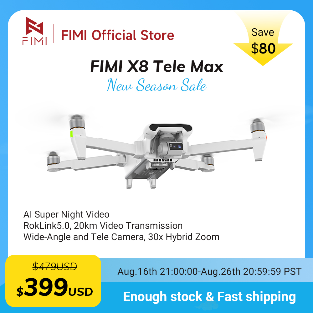 Drone Gimbal 2 Axis - Drone FIMI X8 Tele Max con