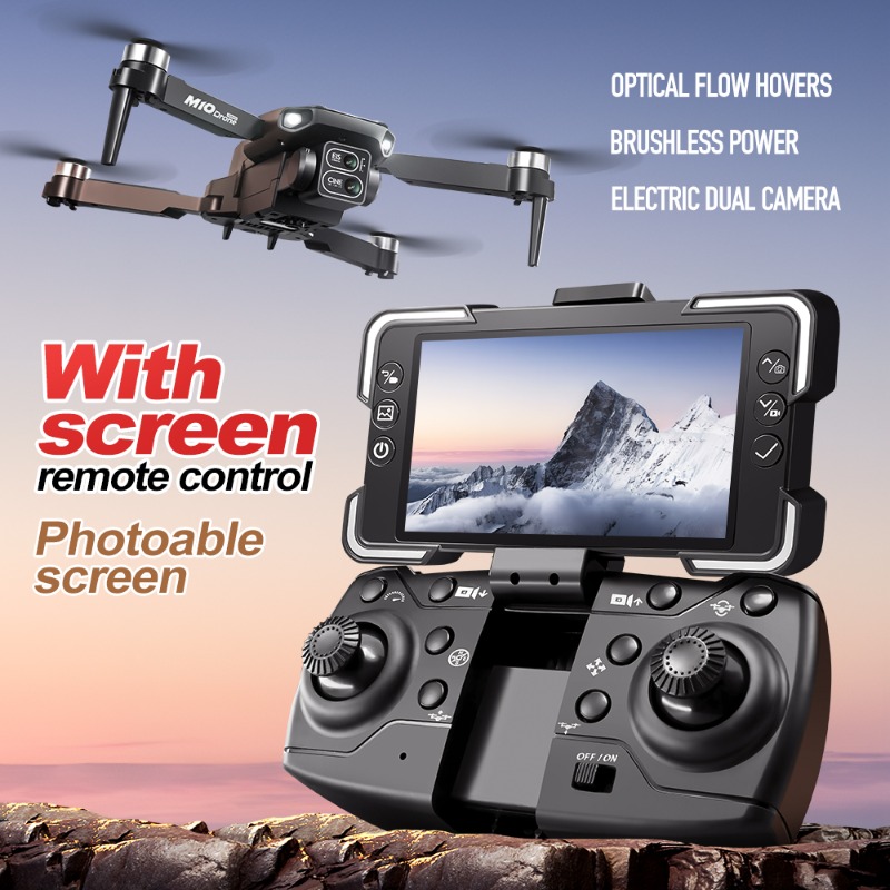 Drone con Telecamera M10, Tele - Drone Gimbal 2 Axis recensione e prezzo